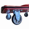 Pake Handling Tools Folding Platform Cart, 660lbs Capacity, 36'' x 24'', Red Color PAKFT09